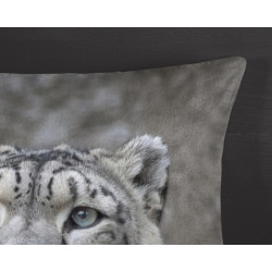 Flonel Sengesæt Cheetah med vildkat fra MytrendyHome.dk