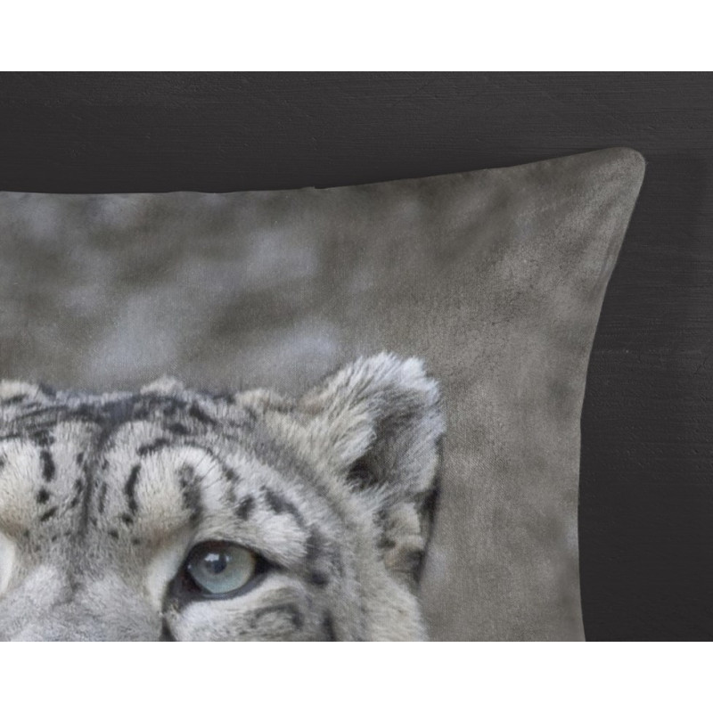 Flonel Sengesæt Cheetah med vildkat fra MytrendyHome.dk