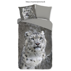Flonel Sengesæt Cheetah med vildkat fra MytrendyHome.dk