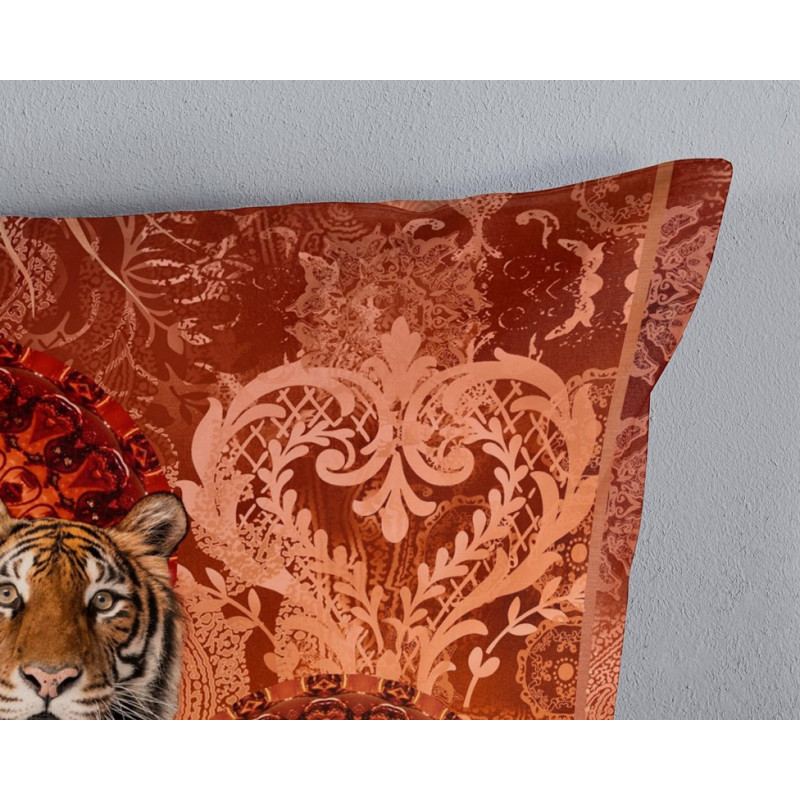 Bomuldssatin sengetøj Anakin med mandala og tiger ornament fra MytrendyHome.dk