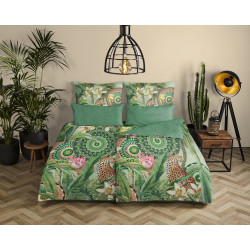 Bomuldssatin sengetøj Abhita med mandala ornament fra MytrendyHome.dk