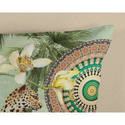 Bomuldssatin sengetøj Abhita med mandala ornament fra MytrendyHome.dk