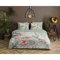 Bomuldssatin sengetøj Wajan med mandala ornament fra MytrendyHome.dk