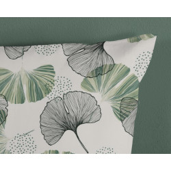 Sengesæt Ginkgo, Grøn med binkgo blade fra MyTrendyHome.dk