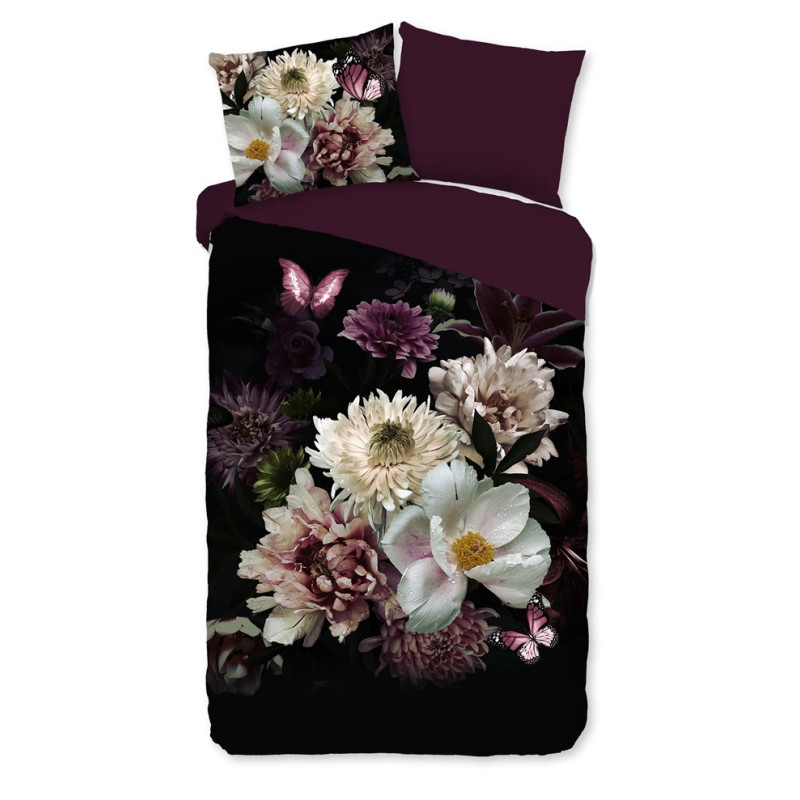 Sengesæt Marleen med blomster i 100% micropercal - MyTrendyHome.dk