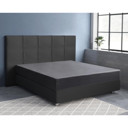 Faconlagen Primavera Deluxe Anthracit 100% Bomuldssatin - MyTrendyHome