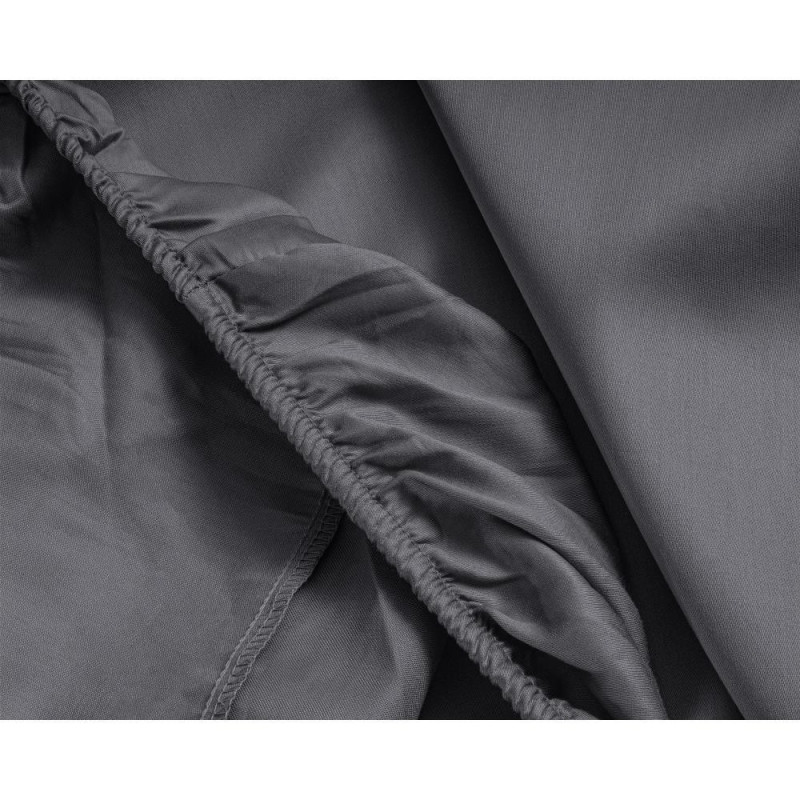 Faconlagen Primavera Deluxe Anthracit 100% Bomuldssatin - MyTrendyHome