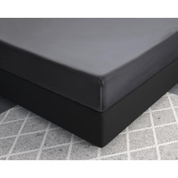 Faconlagen Primavera Deluxe Anthracit 100% Bomuldssatin - MyTrendyHome