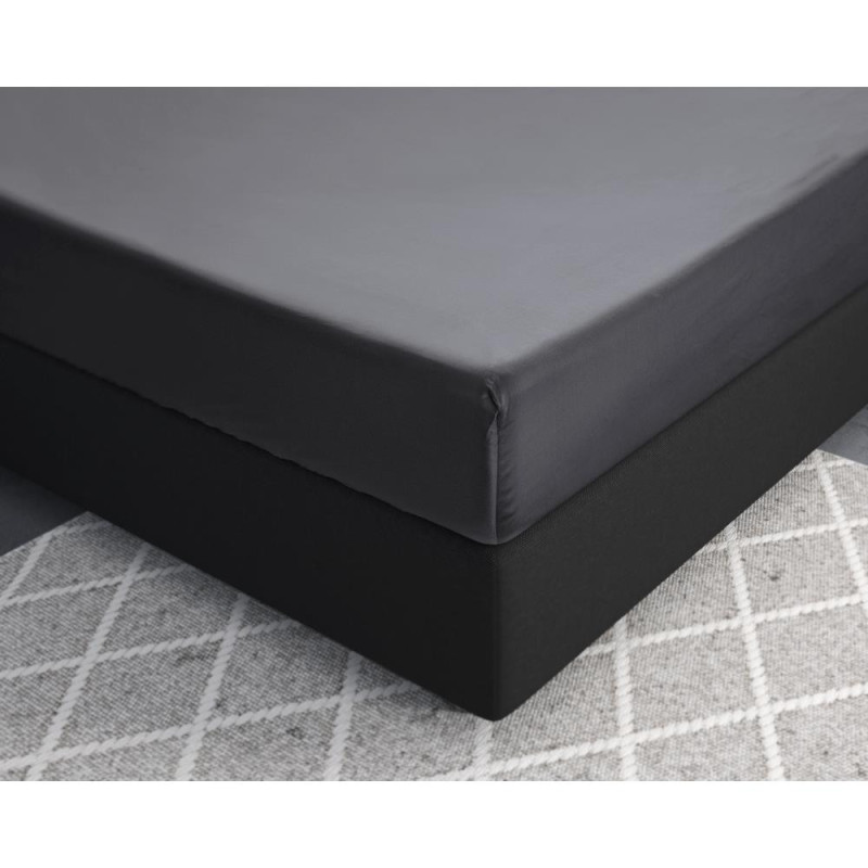 Faconlagen Primavera Deluxe Anthracit 100% Bomuldssatin - MyTrendyHome