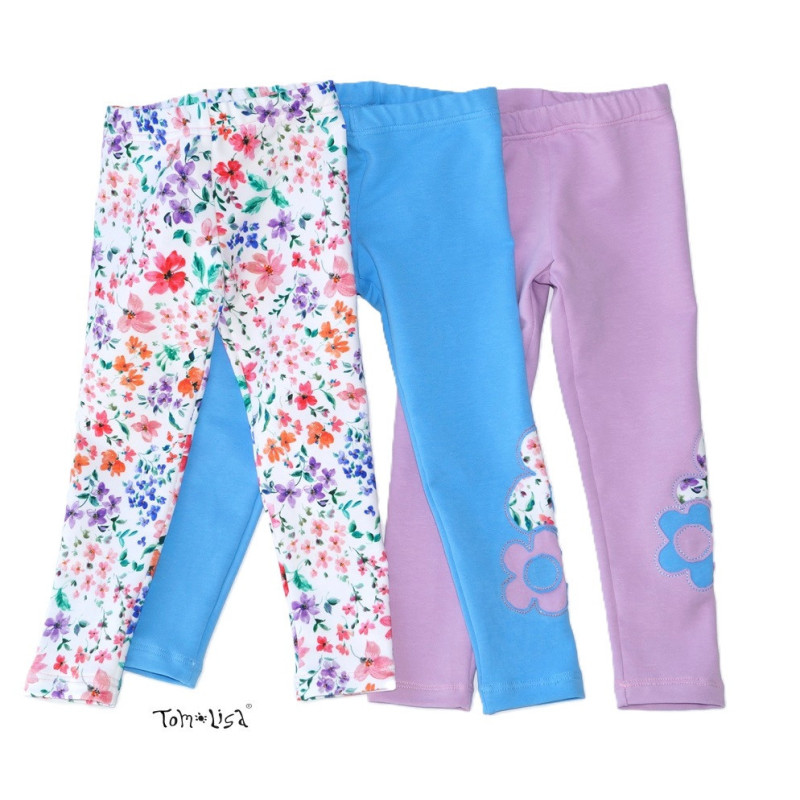 Leggins, 100% bomuld, fra Tom&Lisa