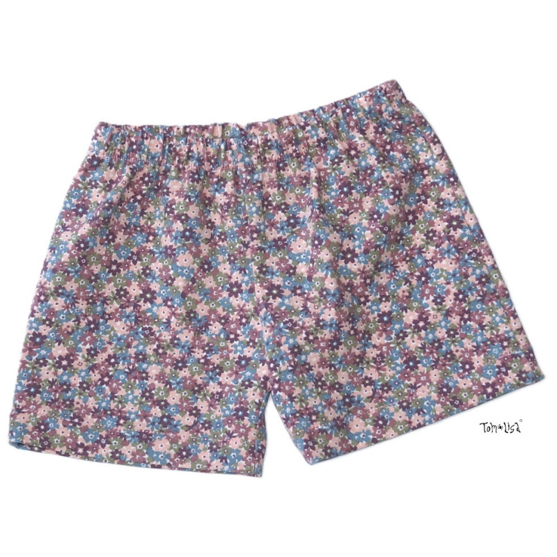 2-delt sæt i bomuld T-shirt og shorts i 100% bomuld, fra Tom&Lisa (1)