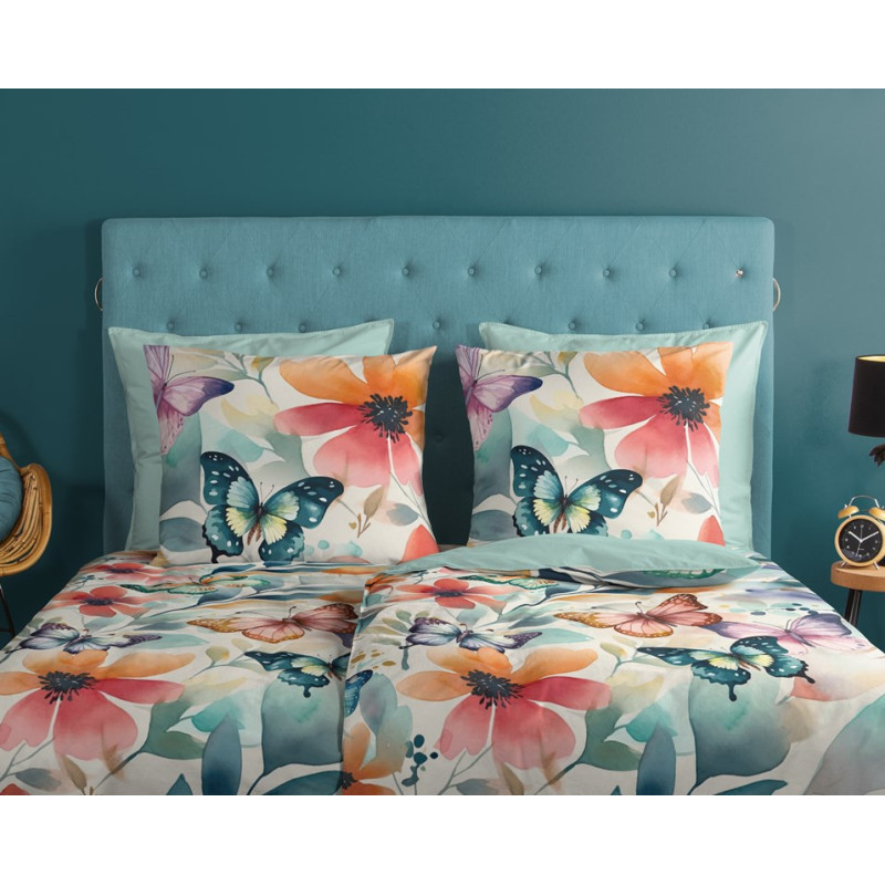 Sengesæt Vallee i 100% bomuld med blomster fra MyTrendyHome.dk