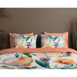 Bomuldssatin sengetøj Bernice med mandala ornament fra MytrendyHome.dk