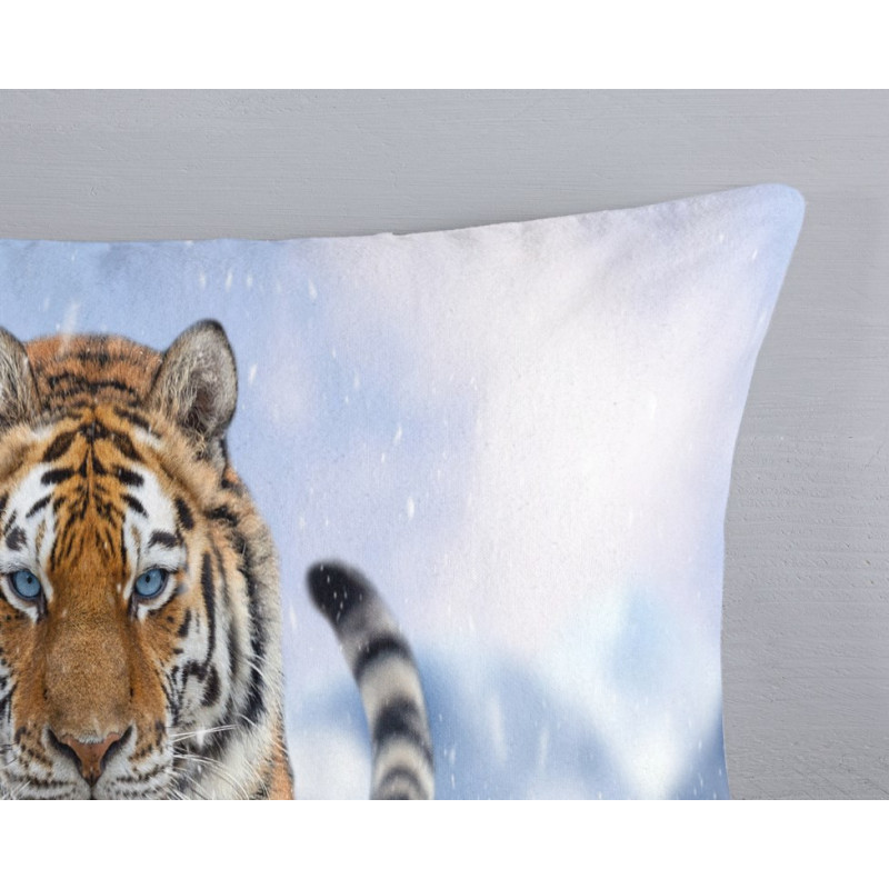 Flonel Sengesæt Zelda med Tiger fra MytrendyHome.dk