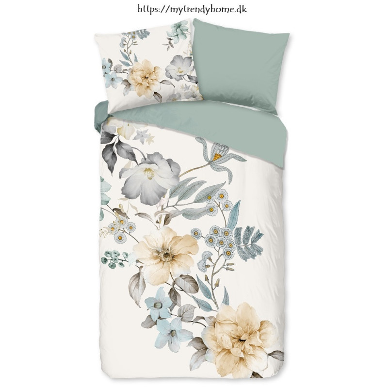 Sengesæt Celina i 100% bomuld med blomster fra MyTrendyHome.dk