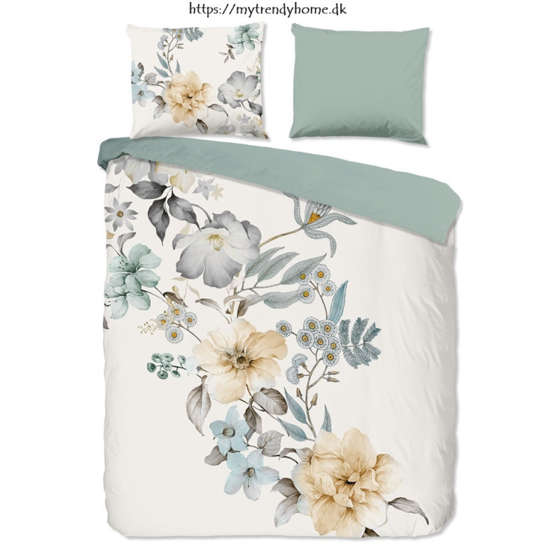 Sengesæt Celina i 100% bomuld med blomster fra MyTrendyHome.dk