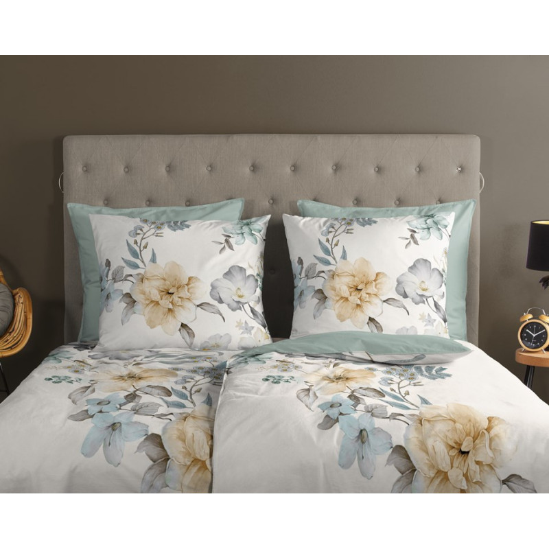 Sengesæt Celina i 100% bomuld med blomster fra MyTrendyHome.dk
