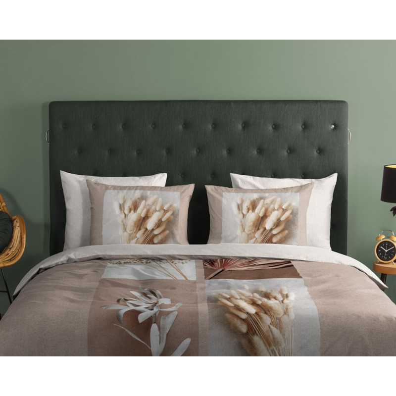 Sengesæt Kami i 100% bomuld med tørrede blomster fra MyTrendyHome.dk