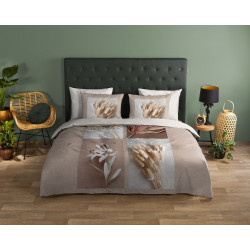 Sengesæt Kami i 100% bomuld med tørrede blomster fra MyTrendyHome.dk
