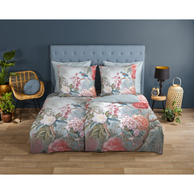 Sengesæt LBirdie i 100% bomuld med fugle og blomster fra MyTrendyHome