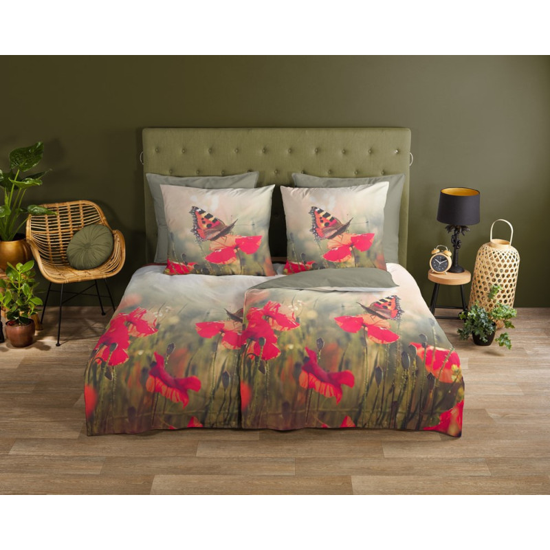 Sengesæt Poppies i 100% bomuld med blomster fra MyTrendyHome.dk