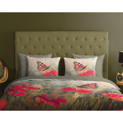 Sengesæt Poppies i 100% bomuld med blomster fra MyTrendyHome.dk