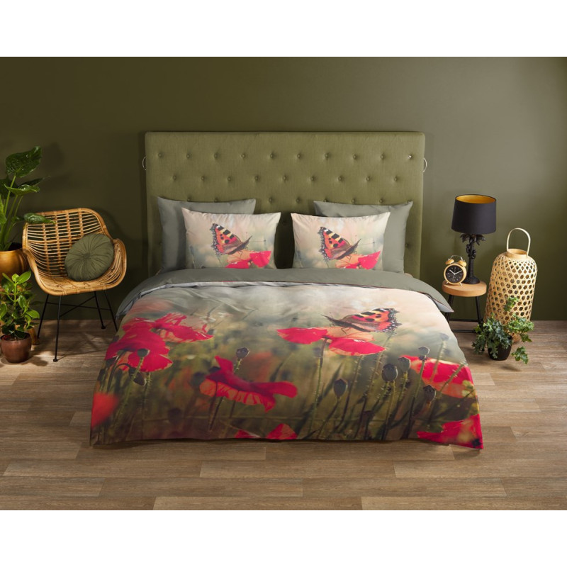 Sengesæt Poppies i 100% bomuld med blomster fra MyTrendyHome.dk