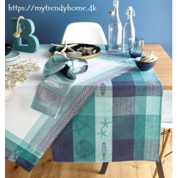 Jacquard Viskestykke Arena i 50% bomuld/50% hør fra MyTrendyHome.dk