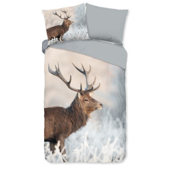 Sengesæt Wess i 100% bomuld med hjort på fra MyTrendyHome.dk