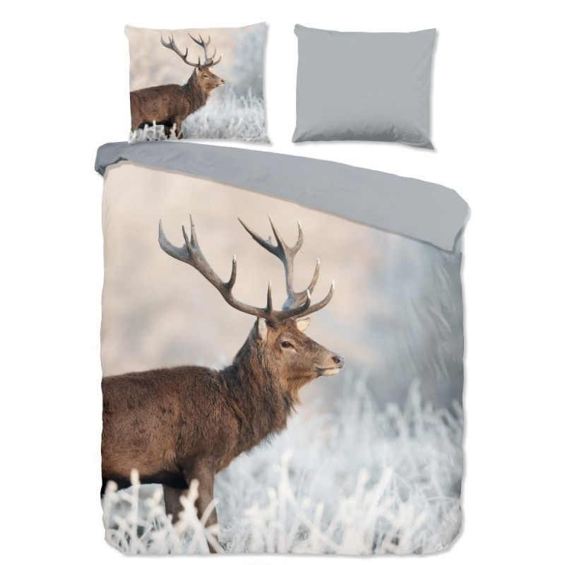 Sengesæt Wess i 100% bomuld med hjort på fra MyTrendyHome.dk