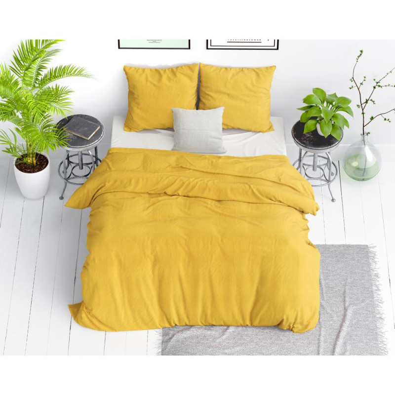 Sengesæt Stone washed i flere farver i 100% bomuld fra MyTrendyHome.dk
