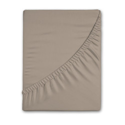 Flonel Faconlagen Taupe100% bomuld fra MyTrendyHome.dk