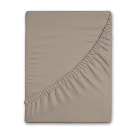 Flonel Faconlagen Taupe100% bomuld fra MyTrendyHome.dk