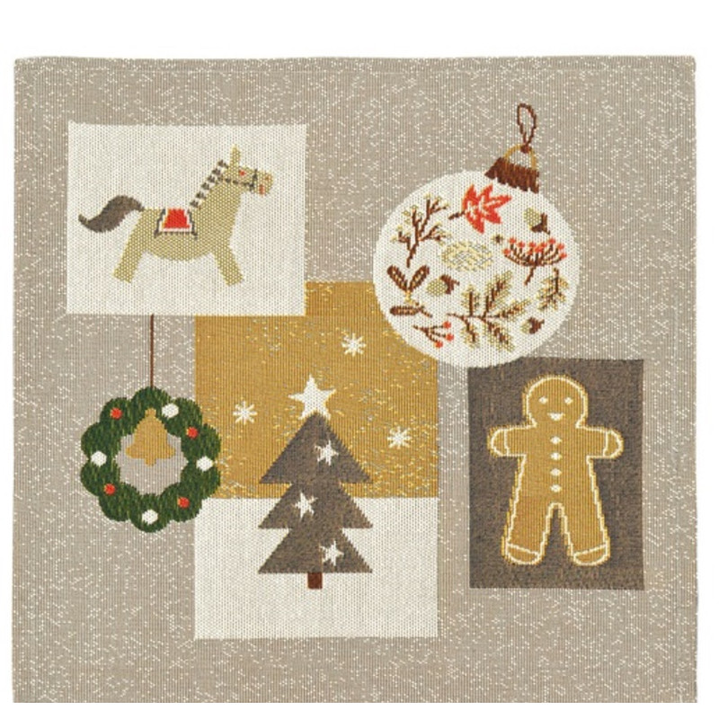 Dækkeserviet HOME 4 X-MAS med julemotiv fra MytrendyHome.dk