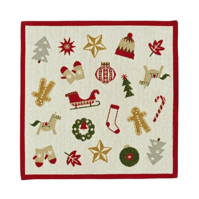 Dækkeserviet X-MAS WONDERS med julemotiv fra MytrendyHome.dk