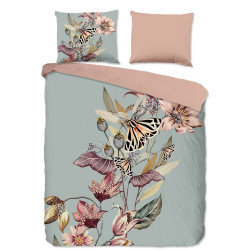 33232.Sengesæt Misty i 100% bomuld med blomster fra MyTrendyHome.dk