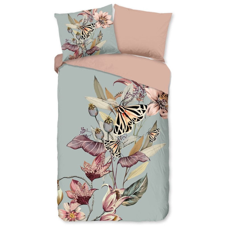 33232.Sengesæt Misty i 100% bomuld med blomster fra MyTrendyHome.dk