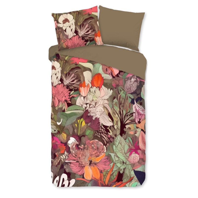 Sengesæt Markise i 100% bomuld med blomster fra MyTrendyHome.dk