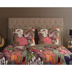 Sengesæt Markise i 100% bomuld med blomster fra MyTrendyHome.dk