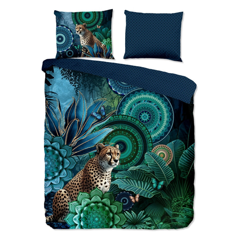 Bomuldssatin sengetøj Nyah med mandala ornament fra MytrendyHome.dk