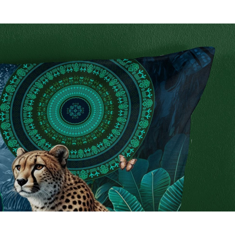 Bomuldssatin sengetøj Nyah med mandala ornament fra MytrendyHome.dk