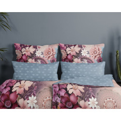 Bomuldssatin sengetøj Asher med mandala ornament fra MytrendyHome.dk