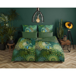 Sengetøj Agatha med påfugle og mandala ornament fra MytrendyHome.dk