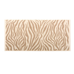 Sand/råhvid Elegante frottéhåndklæder Zebra Soft fra MytrendyHome.dk