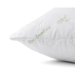 Antibakterielle og hyperallergenisk Bambus Pude 60x70 cm fra MyTrendyHome.dk