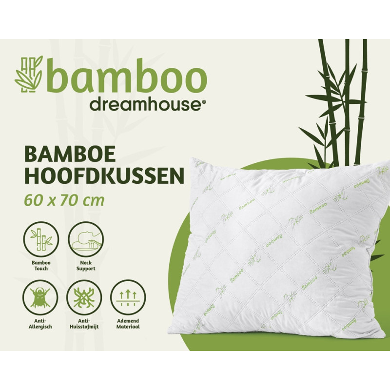 Bambus Pude 60x70 cm fra MyTrendyHome.dk