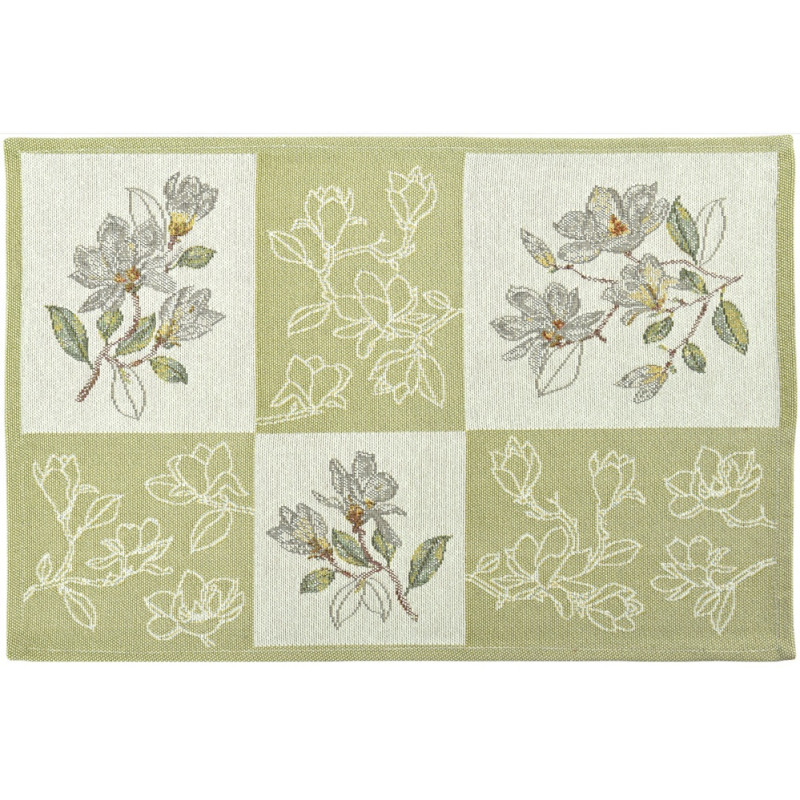 Dækkeserviet Magnolia Patch med Blomster motiv fra MytrendyHome.dk