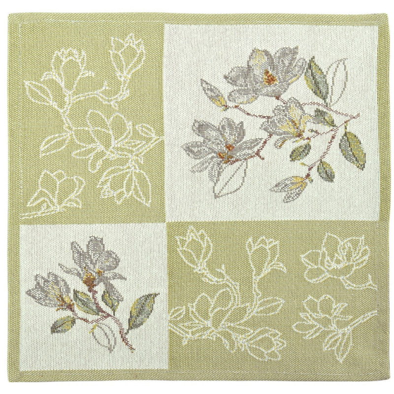 Dækkeserviet Magnolia Patch med Blomster motiv fra MytrendyHome.dk