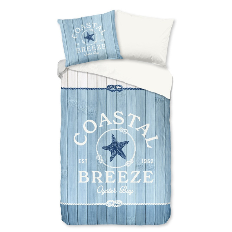 Sengesæt Breeze 100% bomuld med maritim motiv fra MyTrendyHome.dk