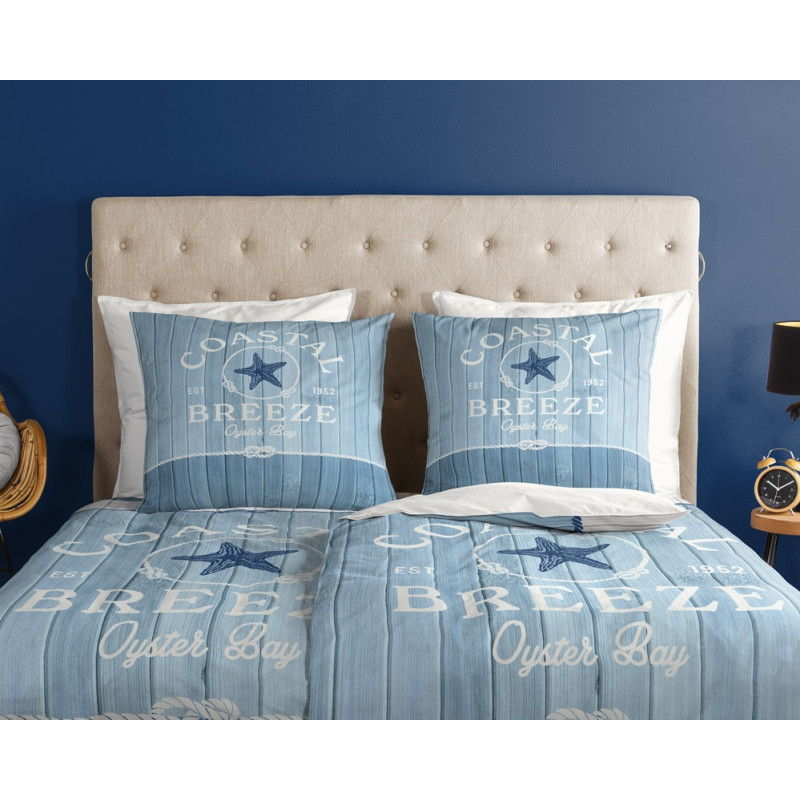 Sengesæt Breeze 100% bomuld med maritim motiv fra MyTrendyHome.dk
